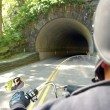 motorcycle-ride-photos Enjoying the ride on our first multi-day motorcycle trip. This was a tunnel through the Smoky Mountains near Gatlinburg, TN. photo by Lynnette at TheFunTimesGuide.com
