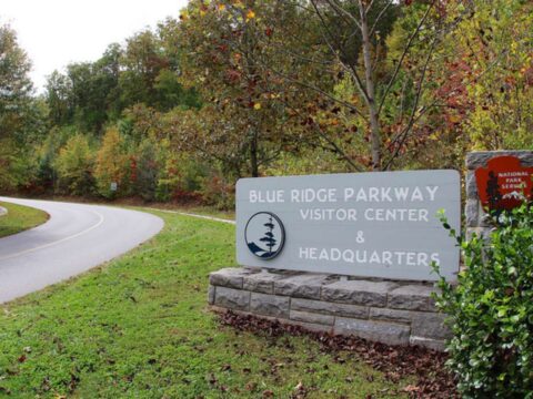 blue-ridge-parkway The Blue Ridge Parkway is one of the best roadways for catching Mother Nature's fall leaf extravaganza in action.