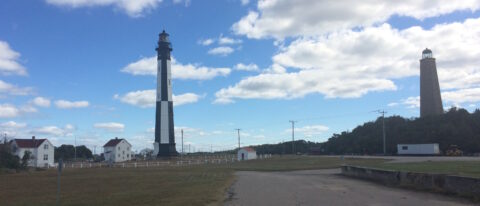 The Cape Henry Lighthouses at Virginia Beach