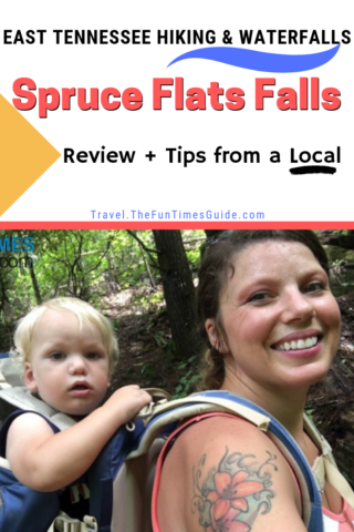 Tips from a local for visiting Spruce Flats Falls.