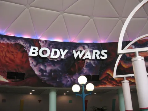 body wars - one of the old epcot rides that is now closed