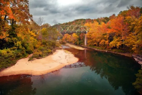 fall in the ozarks