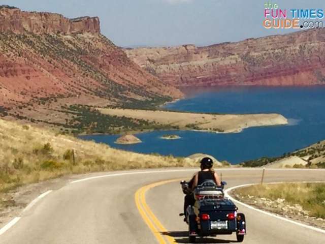 The Flaming Gorge in Utah looks amazing up close!