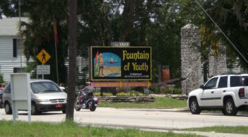 Fountain of Youth archaeological park in St. Augustine FL