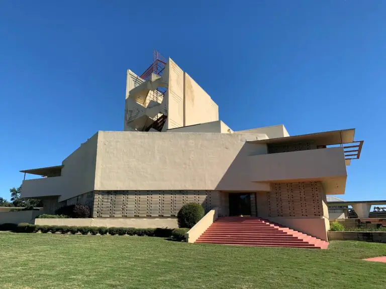 The Annie Pfeiffer Chapel is one of more than a dozen Frank Lloyd Wright buildings at Florida Southern College.