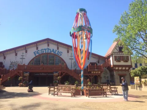 The Festhaus in Germany at Busch Gardens Williamsburg, VA