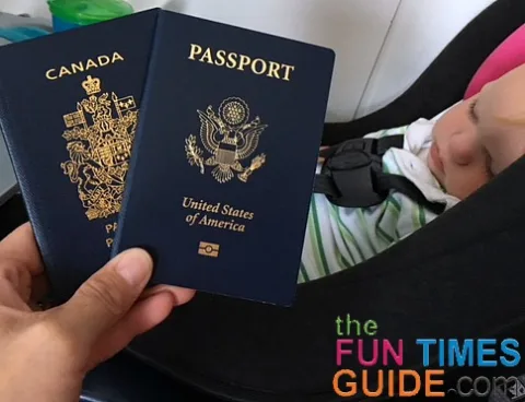 My baby has 2 passports - a US passport and a Canadian passport. He has dual citizenship now.