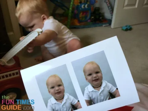 Baby passport photos