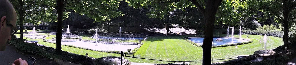 I didn't get to see a Longwood Gardens fountain show while I was there, but I've heard they're amazing!