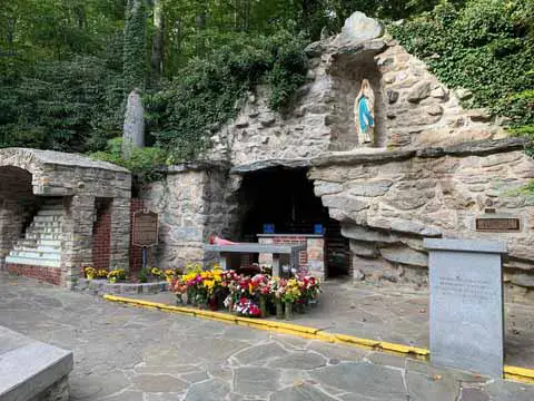 National Shrine Grotto of Our Lady of Lourdes in Emmittsburg, Maryland.