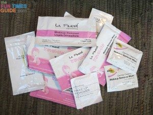 makeup remover pads are useful for lots of different reasons on a motorcycle road trip 