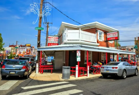 Pat's King of Steaks is a runner-up in my search for the best cheesesteak in Philly. 