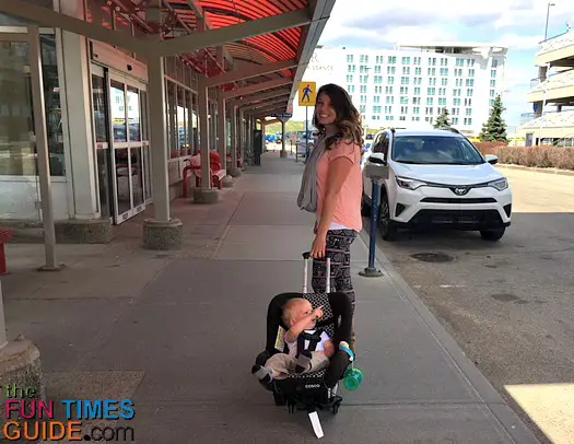This Diy Portable Car Seat Dolly Is The, How To Carry Car Seat Through Airport