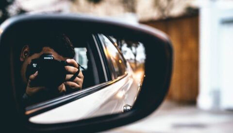 Take a picture of a bad driver's license plate and send to Platewire.