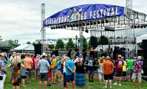 Riverfront Blues Festival at Tubman-Garrett Riverfront Park