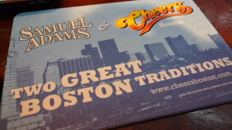 Samuel Adams and Cheers Boston... two great Boston traditions! 