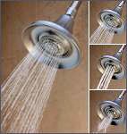 Holiday Inn Express proprietary showerhead - the #1 guest-rated shower head!