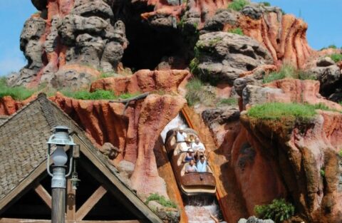 Splash Mountain at the Magic Kingdom is one of the scariest rides at Disney World