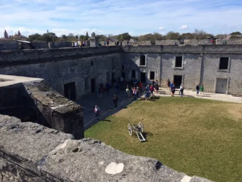Fort Castillo is one of my favorite st augustine attractions