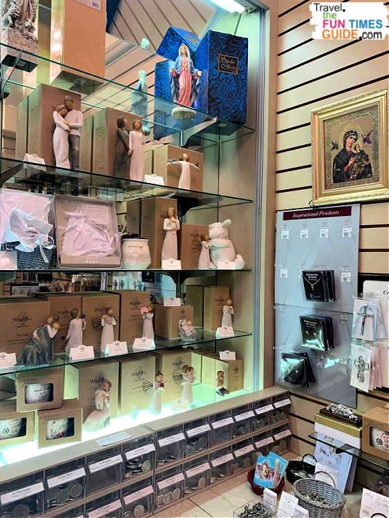 This is the gift shop at St. Louis Cathedral in New Orleans. Photo by Joshua at TheFunTimesGuide.com This is the gift shop at St. Louis Cathedral in New Orleans.