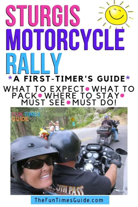 Here is your FREE guide for the Sturgis Motorcycle Rally - everything you need to know for your first Sturgis rally. What to expect, where to go, what to do, where to stay, roads to ride, and more!