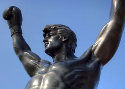 Have you seen the statue of Rocky yet - the Rocky statue in Philadelphia