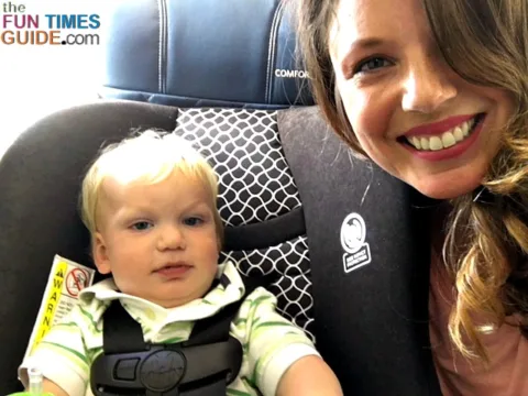 If you've scored an extra seat or bought a seat for your infant on the plane, then taking your baby's car seat makes sense -- it's familiar and comfortable for them, and it keeps them safe from unexpected turbulence.