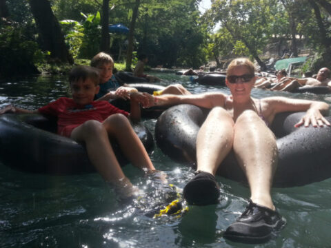 tubing-down-the-river