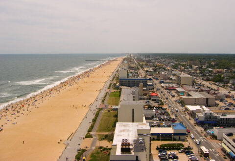 Virginia Beach shoreline