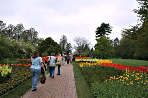 When is the best time to visit Longwood Gardens, PA?