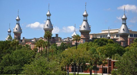 One of my favorite things to do in Tampa is seeing the minarets at UOT